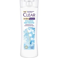 6 Adet Clear Women Hyaluron Nem Terapisi Şampuan 350 ml