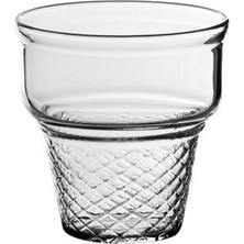 3 Adet Paşabahçe Mini Cornet Dondurmalık Tatlı Sunum Bardağı 410006