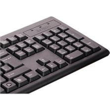 KM-72620D Kablolu Q Türkçe Klavye ve Optik Mouse Seti