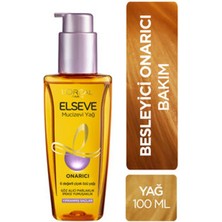 3 Adet L'oréal Paris Elseve Mucizevi Onarıcı Bakım Yağı 100 ml