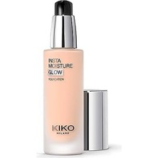 Insta Glow Foundation 08 | Nemlendirici Sıvı Fondöten, Parlak Yüzeyli