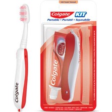 1 Adet Colgate Seyahat Seti Diş Macunu 20 ml + Yumuşak Diş Firçasi