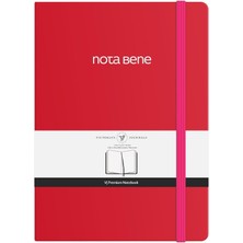 Nota Bene Premium Sert Kapak Defter, 21X29 Cm, Çizgili
