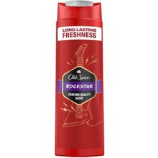 2 Adet Old Spice Duş Jeli Rockstar 400 ml
