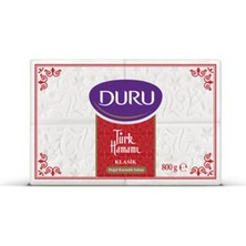 2 Adet Duru Türk Hamamı Klasik Kalıp Sabun 4X200 G