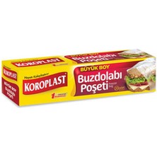 5 Adet Koroplast Buzdolabı Poşeti Büyük Boy 20'li