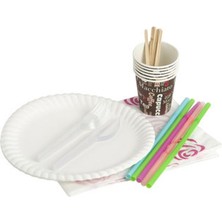 2 Adet Roll-Up Kullan-At Piknik Seti 37 Parça