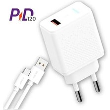 Genax 120W Turbo Şarj Seti | Turbo Yazısı + Saniye Sayacı Destekli