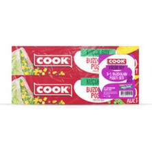 4 Adet Cook Buzdolabı Poşeti (3+1) Küçük Boy  20X30 cm 160'LI