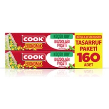 6 Adet Cook Eko Buzdolabı Poşeti Küçük Boy 160'LI