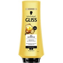 3 Adet Gliss Oil Nutritive Saç Kremi 360 ml