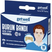 2 Adet Getwell Burun Bandı Büyük Boy 10'lu