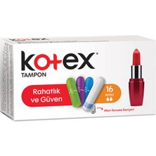 5 Adet Kotex Tampon Mini 16 Ped
