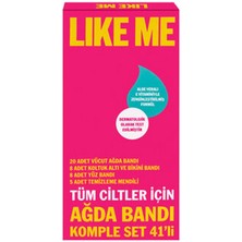 3 Adet Like Me Tüm Ciltler Için 41'li Sir Ağda Bandı