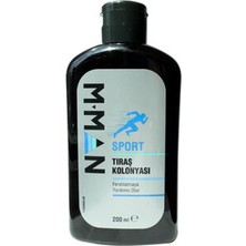 6 Adet M Man Tıraş Kolonyası Sport 200 ml