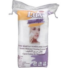 4 Adet Lux Disk Kare Makyaj Temizleme Pamuğu 40'lı