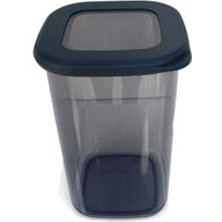 3 Adet Evmoni Kare Saklama Kabı 16 x 11 x 11 cm 1200 ml