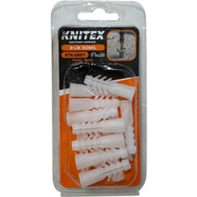 5 Adet Knitex 8'lik Dübel KTX-2601 12'li