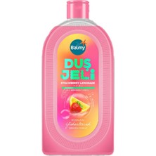 6 Adet Balmy Naturel Çilek Limonata Duş Jeli 450 ml