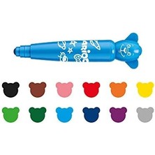 Bebek Yıkanabilir Keçeli Boya Kalemi, 12'li