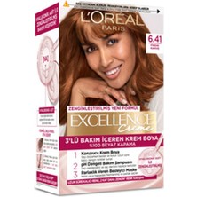 L'Oréal Paris 1 Adet Excellence Creme Saç Boyası - 6.41 Fındık Kahve 192 ml