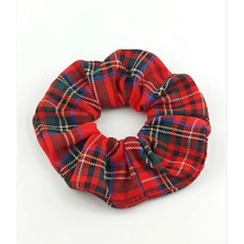 Ekoseli Lastik Toka Büyük Boy Haki Tek Ebat