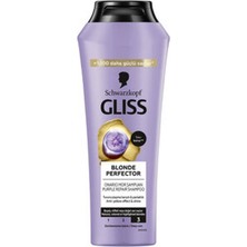 6 Adet Gliss Blonde Perfector Onarıcı Mor Şampuan 250 ml