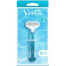 4 Adet Gillette Venus Smooth Tıraş Makinesi + Yedek Başlık