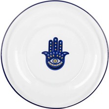 1 Adet Rakle Fortuna Renkli Pasta Tabağı 19 cm