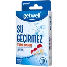 3 Adet Getwell Su Geçirmez Yara Bandı 10'lu