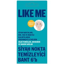 6 Adet Like Me Siyah Nokta Temizleyici Bant 6'lı