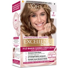 L'Oréal Paris 4 Adet Excellence Creme Saç Boyası - 7 Kumral 192 ml