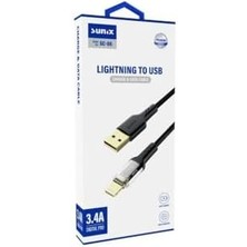 Sc-86 3.4A Lightning Şarj ve Data Kablosu