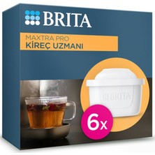 5 Adet Brita Maxtra Pro Kreç Uzmanı Su Filtresi 6'lı
