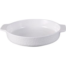 1 Adet Touch Me Porselen Oval Fırın Kabı 22.6 cm