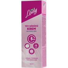 3 Adet Derby Lady Tüy Dökücü Krem Normal Ciltler Için 100 ml