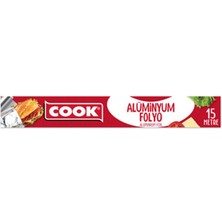 5 Adet Cook Alüminyum Folyo 15 M