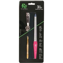 6 Adet Fe Ekonomik 3'lü Set ( Törpü - Cımbız - Makas )