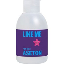 3 Adet Like Me Pompalı Aseton 450 ml