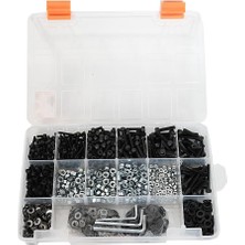 708 Parça (M3,m4,m5) Imbus Cıvata, Somun, Pul, Alyan Seti - 3 Adet Alyan Anahtar