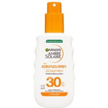 2 Adet Garnier Ambre Solarie 24 Saat Nem Veren Yüksek Koruyucu Sprey Spf 30 150 ml