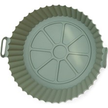 1 Adet Touch Me Silikon Airfryer Pişirme Kabı 22 x 5 cm