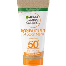 1 Adet Garnier Ambre Solaire Yüksek Koruyucu Yüz & Vücut Süt Spf 50+ 50 ml