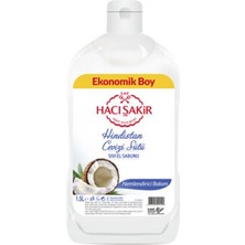 5 Adet Hacı Şakir Hindistan Cevizi Sütü Sıvı El Sabunu 1500 ml