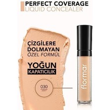 Perfect Coverage Koyu Halka ve Ince Çizgi Karşıtı Doğal Bitişli Likit Kapatıcı No. 030 - Light - 8690604558063