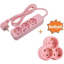 3 Adet Nilson Flash 3'lü 1.5 M + Golyat Hediye Pembe