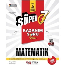 Nitelik 7.sınıf Süper Kazanım Matematik Soru Kitabı *yeni*