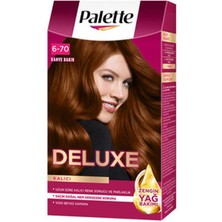 6 Adet Palette Deluxe 6-70 Kahve Bakır Saç Boyası 115 ml