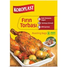2 Adet Koroplast Fırın Torbası 8'li