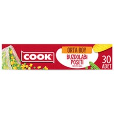 2 Adet Cook Orta Boy Buzdolabı Poşeti 30'lu